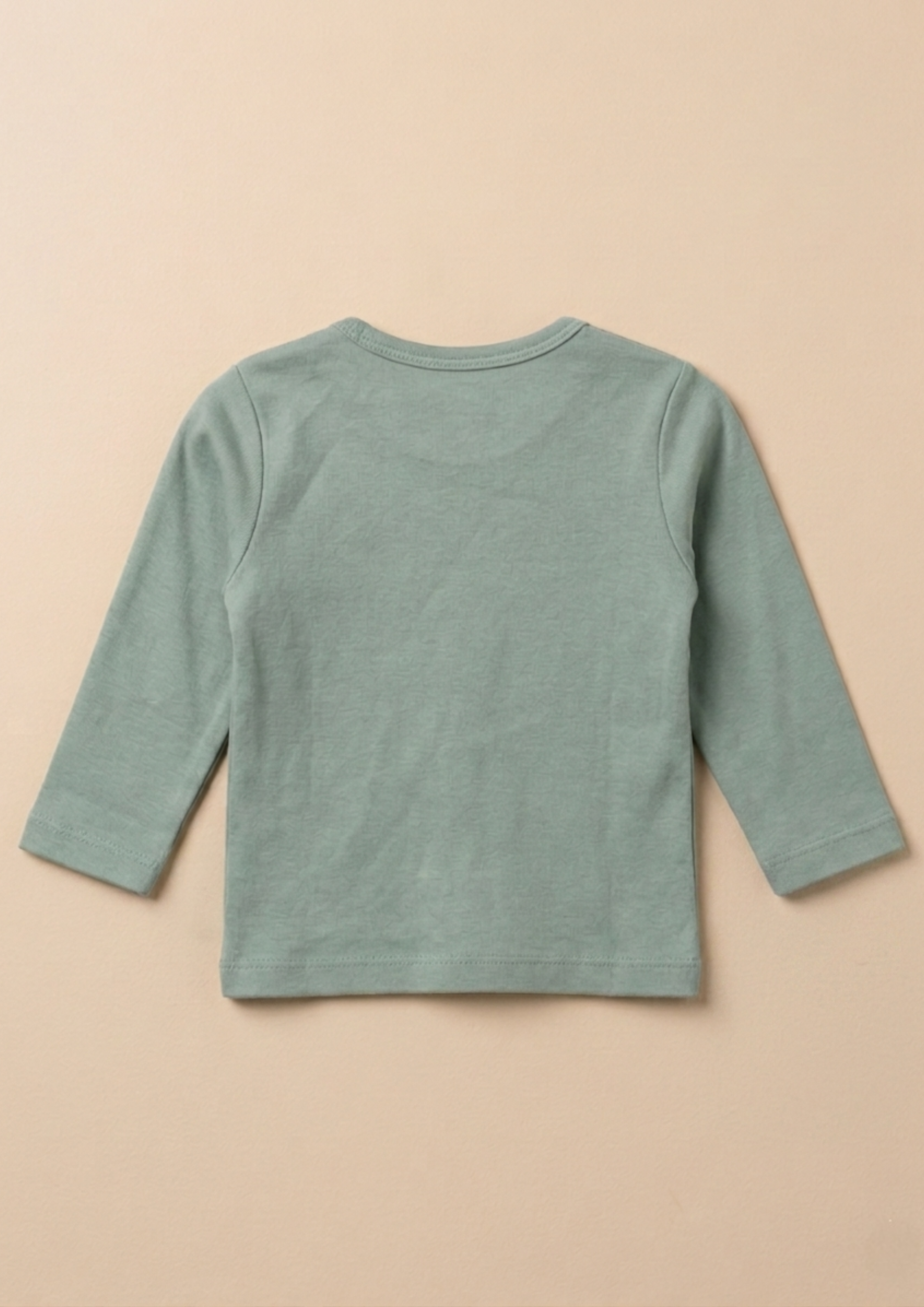 Mouse Print Romper Set - Sage Green